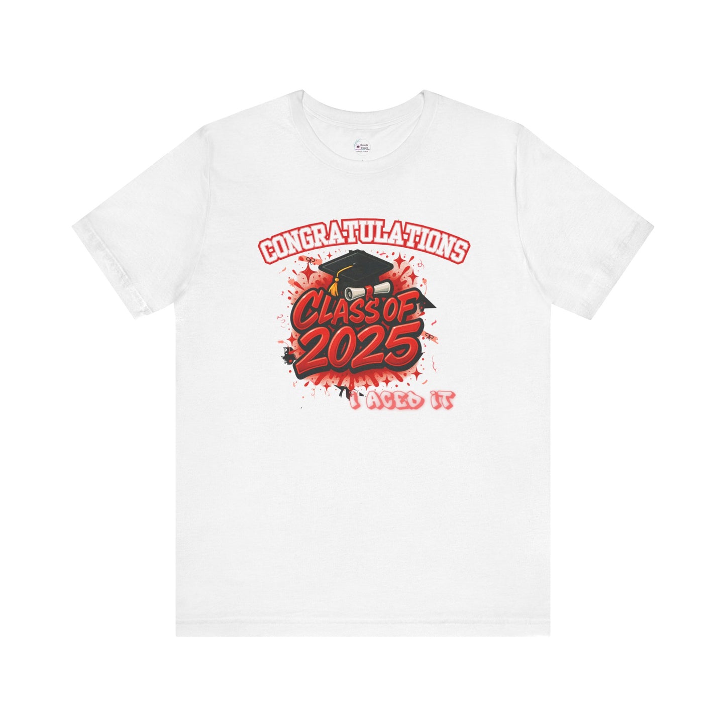Red Standout Class of 2025 Grunge | Unisex SS Tee