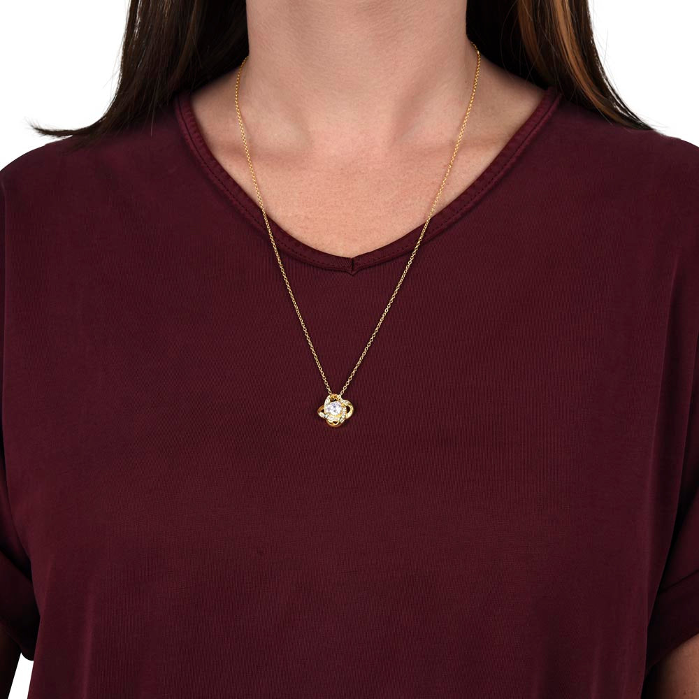 Senior 2025 | We Believe in You ~ Love Knot Necklace