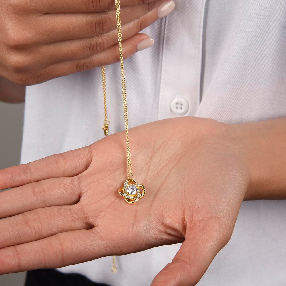 Senior 2025 | We Believe in You ~ Love Knot Necklace