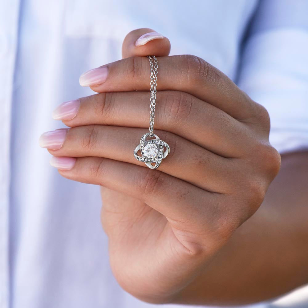 Senior 2025 | We Believe in You ~ Love Knot Necklace