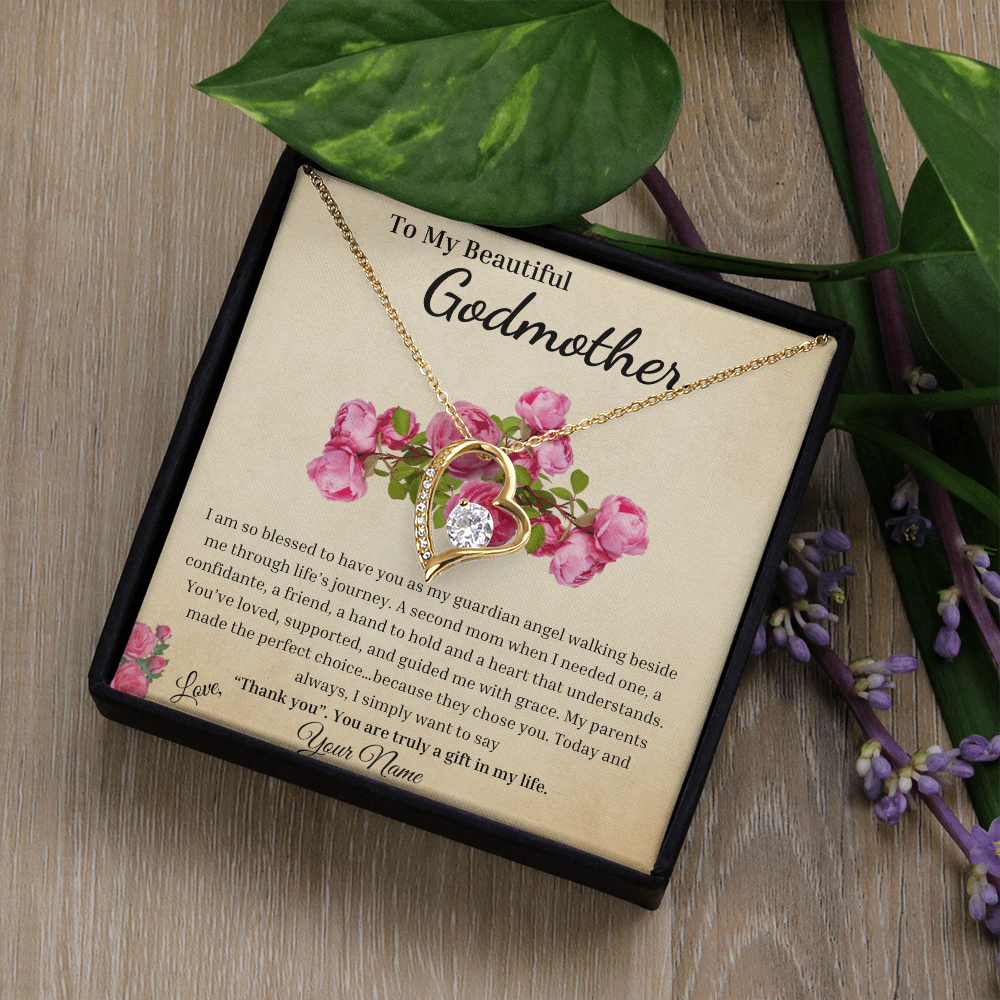To My Godmother | Handpicked to guide | Forever Love Necklace
