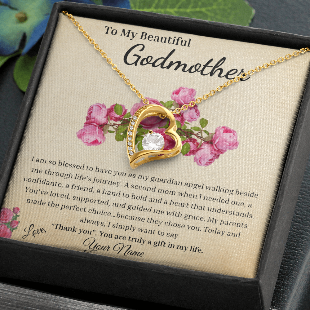 To My Godmother | Handpicked to guide | Forever Love Necklace