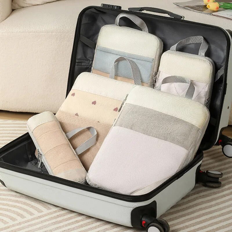 Ikonik Touch™ 5PCs Compressed Packing Cubes