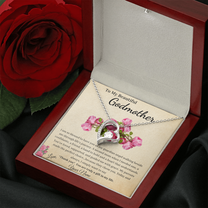 To My Godmother | Handpicked to guide | Forever Love Necklace