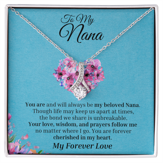 To My Sweet Nana | “A Love That Never Fades” | Alluring Beauty Necklace